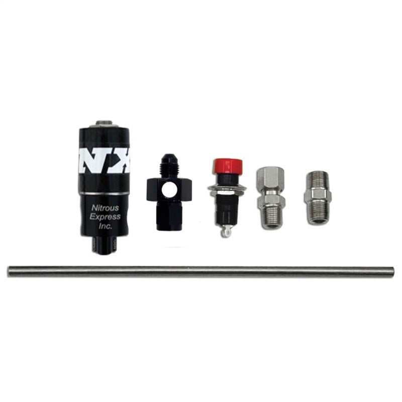 Nitrous Express Nitrous Purge Valve (6AN Manifold Push Button and Vent Tube) Nitrous Systems Nitrous Express