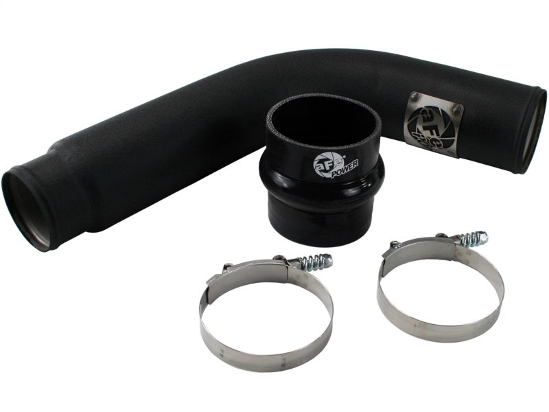 aFe Bladerunner 3in Intercooler Tube Out 03-07 Dodge Diesel Trucks L6-5.9L (td) Headers & Manifolds aFe