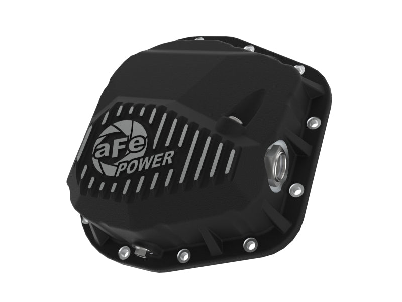 aFe 97-23 Ford F-150 Pro Series Rear Differential Cover Black w/ Machined Fins Diff Covers aFe