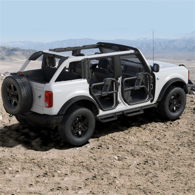 Ford Racing 21-23 Bronco 4 Door Off-Road Hoop Steps Side Steps Ford Racing