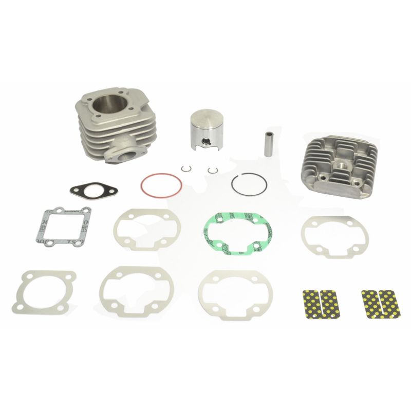 Athena 96-98 Aprilia 50 47.6mm Bore 80cc 12mm Pin Long Stroke Big Bore Cylinder Kit w/Head Cylinder Kits Athena