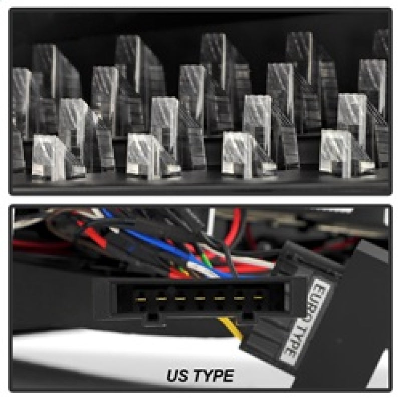 Spyder 14-19 Mercedes Benz CLA LED Tail Lights (ALT-YD-MBCLA14AP-GRSEQ-BK) Tail Lights SPYDER