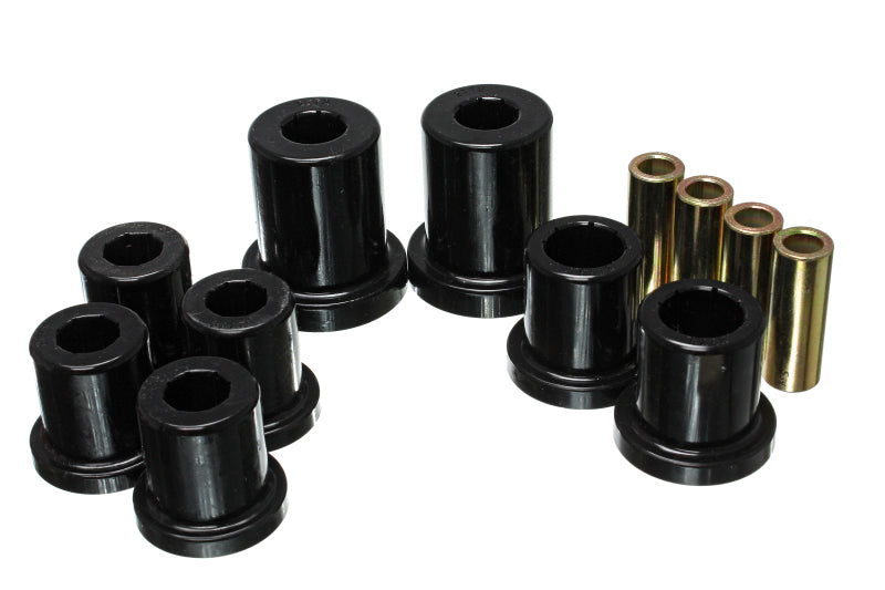 Energy Suspension 03-09 Lexus GX470 / 03-09 Toyota 4Runner 2WD/4WD Blk Front Control Arm Bushing Set Bushing Kits Energy Suspension