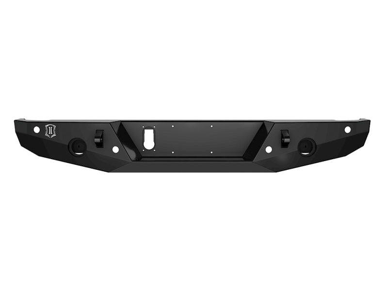 ICON 2020+ Jeep Gladiator JT Pro-Series Rear Bumper Bumpers - Steel ICON