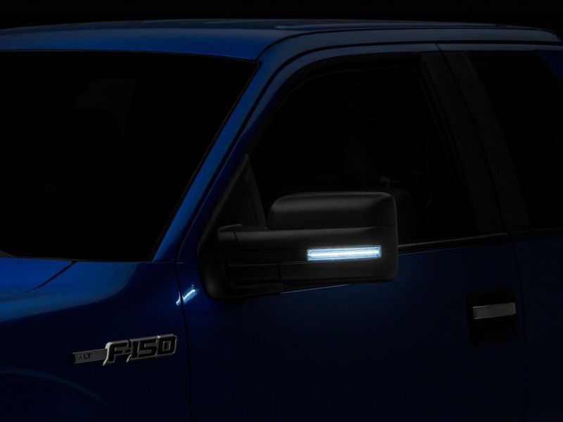 Raxiom 09-14 Ford F-150 Axial Series White LED Mirror Turn Signal- Clear Side Mirrors Raxiom