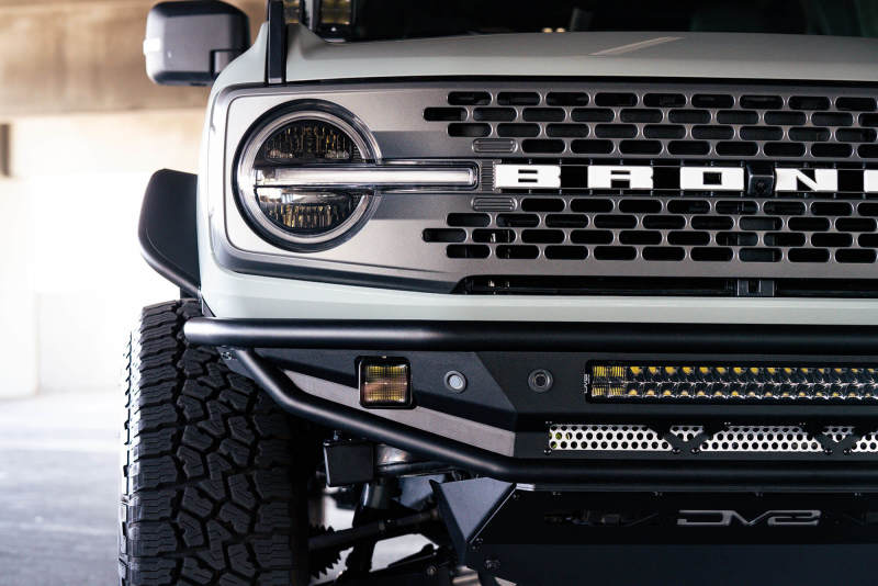 DV8 Offroad 21-22 Ford Bronco Competition Series Front Bumper Bumpers - Steel DV8 Offroad