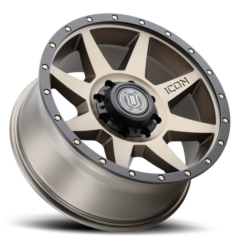 ICON Rebound 20x9 8x170 6mm Offset 5.25in BS Bronze Wheel Wheels - Cast ICON