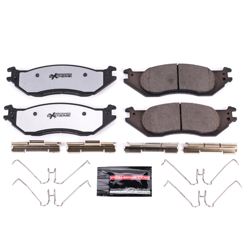 Power Stop 04-06 Ford E-150 Front Z36 Truck & Tow Brake Pads w/Hardware Brake Pads - Performance PowerStop