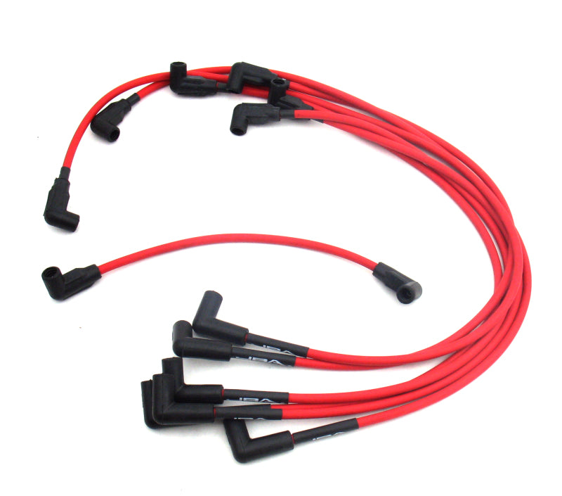 JBA 88-95 GM 4.3L Full Size Truck Ignition Wires - Red Spark Plug Wire Sets JBA