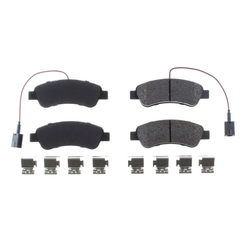 Power Stop 15-19 Ram ProMaster 1500 Rear Z17 Evolution Ceramic Brake Pads w/Hardware Brake Pads - OE PowerStop