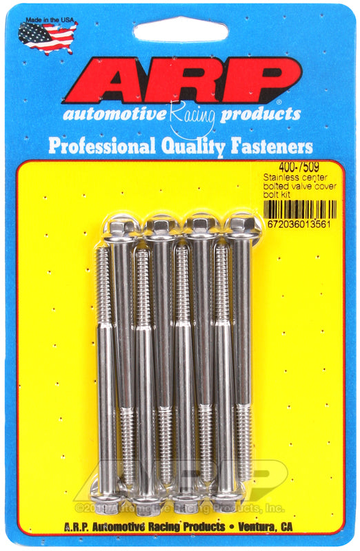 ARP SS Center Bolted Valve Cover Bolt Kit Hardware Kits - Other ARP