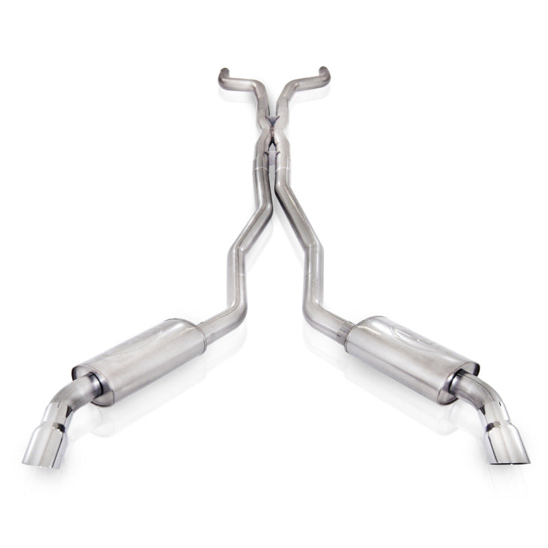 Stainless Works 2010-15 Camaro 6.2L 3in Exhaust X-Pipe Chambered Turbo Mufflers Polished Tips Catback Stainless Works