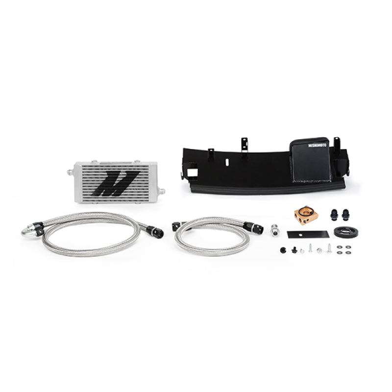 Mishimoto 2016+ Ford Focus RS Thermostatic Oil Cooler Kit - Silver Oil Coolers Mishimoto