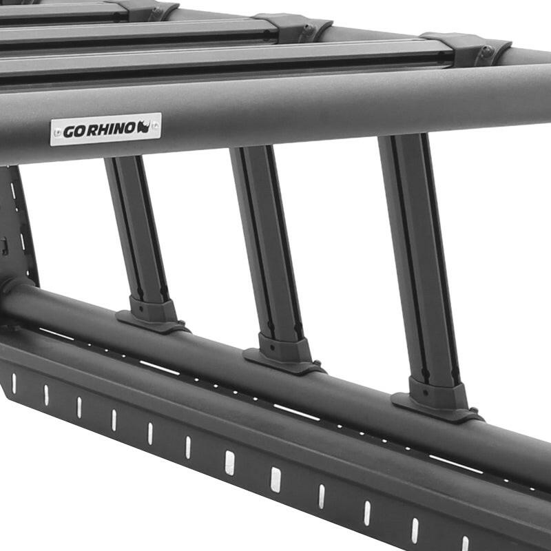 Go Rhino 15-22 Chevrolet/GMC Colorado/Canyon XRS Overland Xtreme Rack Blk - Box 1 (Req. 5951000T-02) Truck Bed Rack Go Rhino