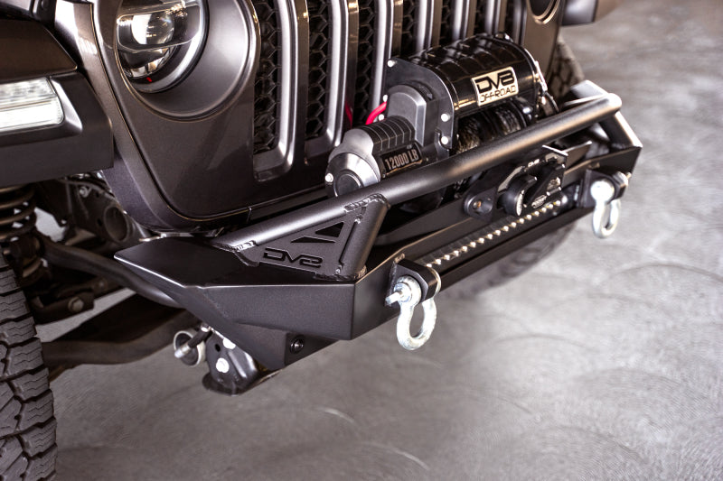 DV8 Offroad 07-23 Jeep Wrangler JK/JL & Gladiator JT FS-1 Series Stubby Front Bumper Bumpers - Steel DV8 Offroad