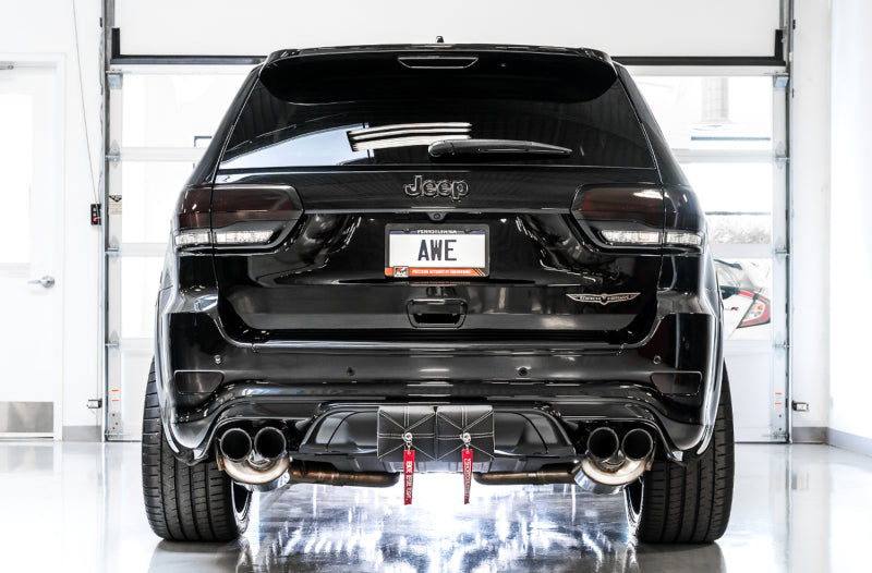 AWE Tuning 2020 Jeep Grand Cherokee SRT/Trackhawk Touring Edition Exhaust - Use w/Stock Tips Catback AWE Tuning
