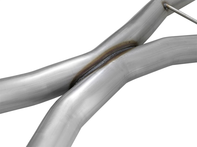 aFe MACHForce XP Cat-Back Exhaust Stainless No Tips 12-15 Jeep Grand Cherokee SRT/SRT-8 V8 Hemi 6.4L Catback aFe