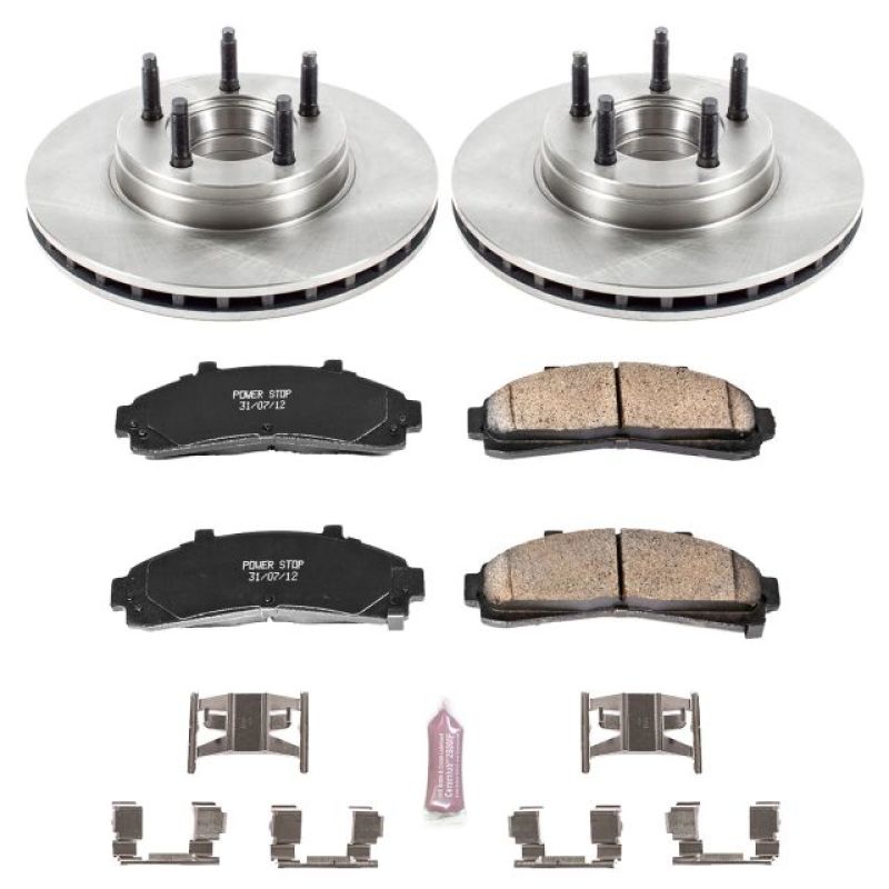 Power Stop 95-97 Ford Ranger Front Autospecialty Brake Kit Brake Kits - OE PowerStop