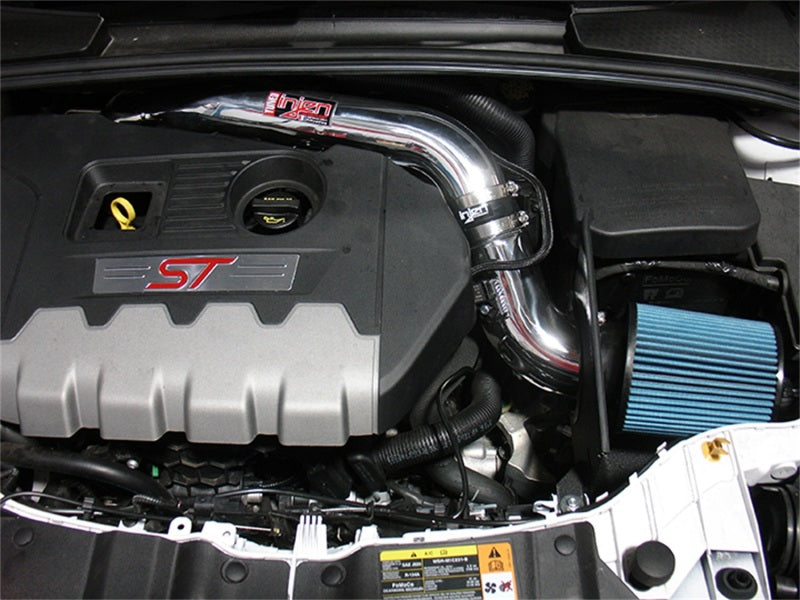 Injen 15-18 Ford Focus ST 2.0L (t) 4cyl Polished Short Ram Intake w/MR Tech & Heat Shield Cold Air Intakes Injen