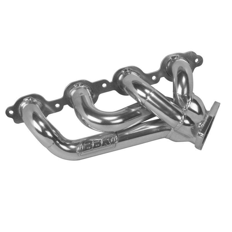 BBK 14-18 GM Truck 5.3/6.2 1 3/4in Shorty Tuned Length Headers - Polished Silver Ceramic Headers & Manifolds BBK