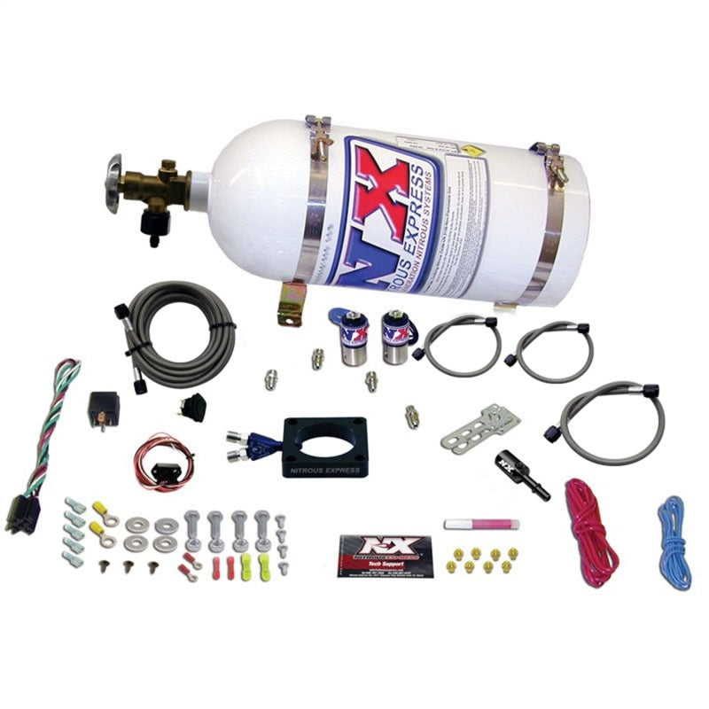 Nitrous Express 13-16 Dodge Dart 1.4L Turbo Nitrous Plate Kit (35-100HP) w/10lb Bottle Nitrous Systems Nitrous Express