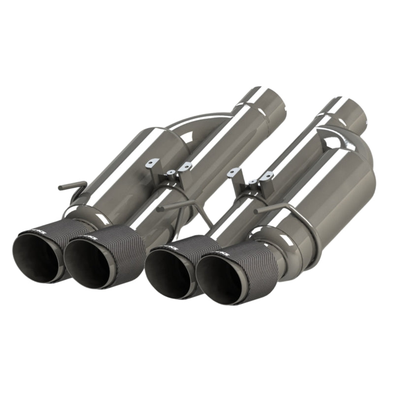 Kooks 09-13 Chevrolet Corvette Z06/ZR1 3in. Valved Axle-Back Exhaust w/ SS Tips Axle Back Kooks Headers