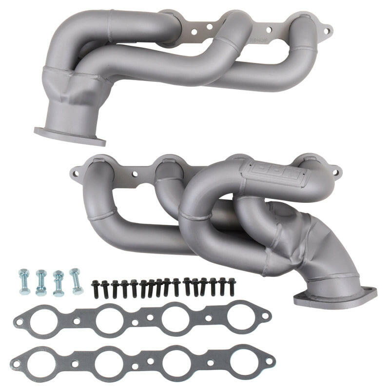BBK 10-15 Camaro LS3 L99 Shorty Tuned Length Exhaust Headers - 1-3/4 Titanium Ceramic Headers & Manifolds BBK