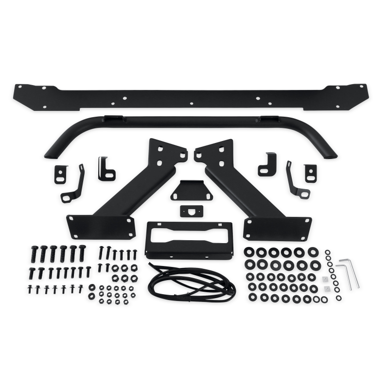 Body Armor 4x4 18-21 Subaru Crosstrek HiLine Front Winch Bumper Bumpers - Steel Body Armor 4x4