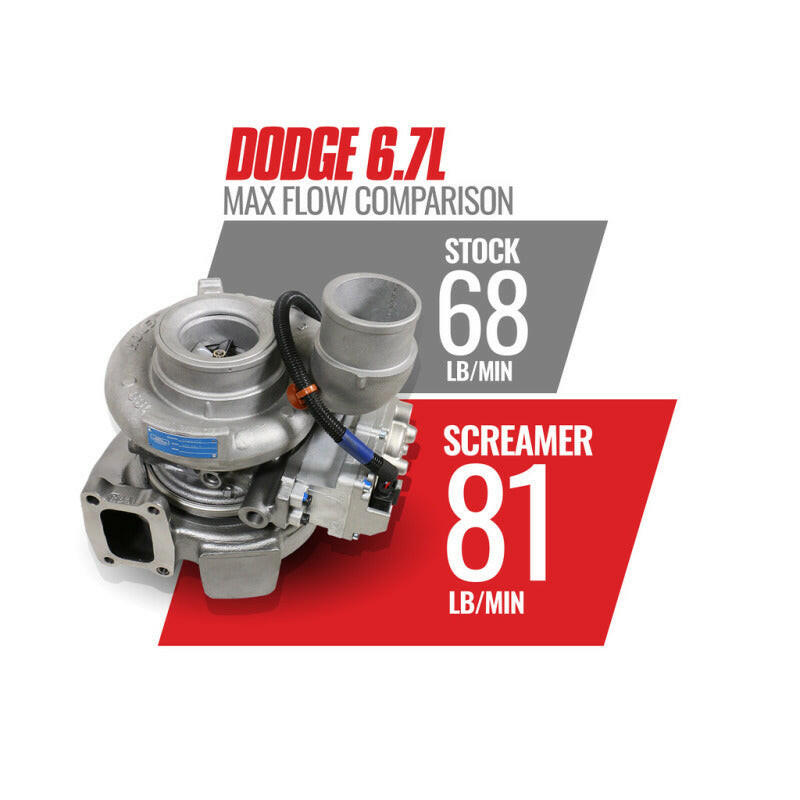 BD Diesel 13-18 Dodge 6.7L Cummins 64.5mm Compressor 70mm Turbine Screamer Turbo Turbochargers BD Diesel