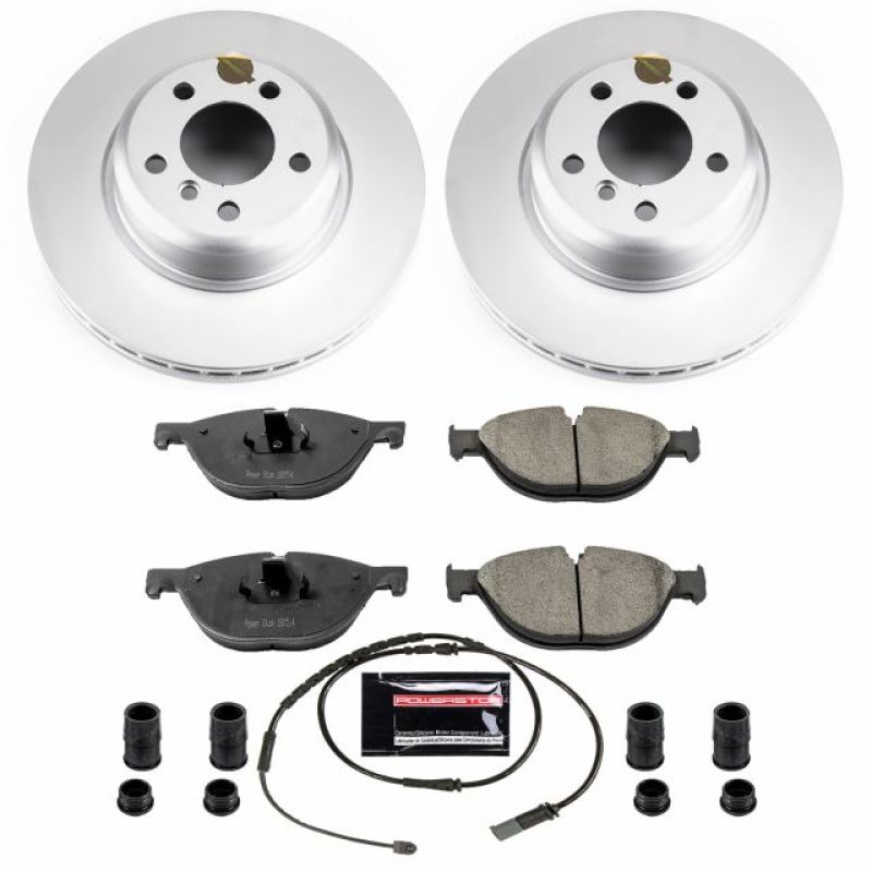 Power Stop 12-13 BMW 528i Front Z23 Evolution Sport Coated Brake Kit Brake Kits - Performance D&S PowerStop