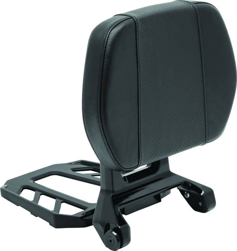 Kuryakyn Neo Driver & Passenger Backrest Black Seats Kuryakyn