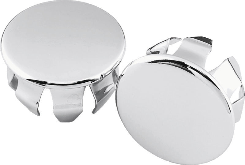 Bikers Choice 62-E83 Chrome Handgrip End Plugs Replaces H-D 56238-62 Pr Handlebars Bikers Choice