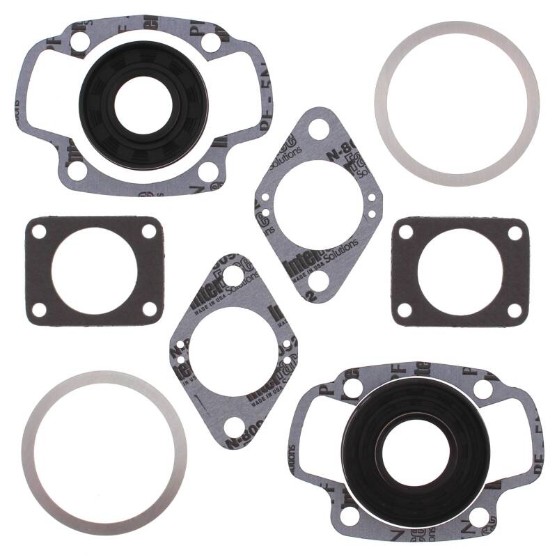 Vertex Gaskets 73-75 Arctic Cat El Tigre/Z (Kawasaki) FA/2 Complete Gasket Kit w/ Oil Seals Engine Hardware Vertex Pistons