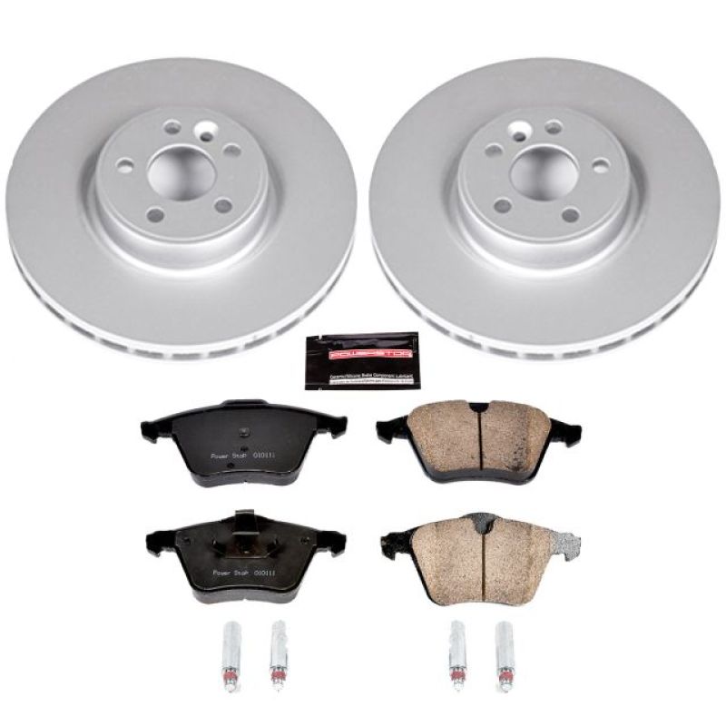 Power Stop 15-18 Volvo S60 Front Z23 Evolution Sport Coated Brake Kit Brake Kits - Performance D&S PowerStop