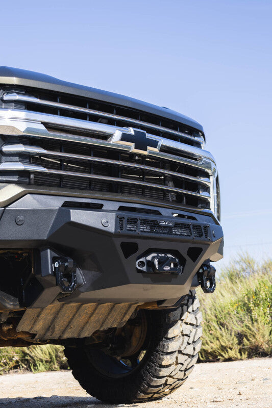 DV8 Offroad 20-23 Chevrolet Silverado 2500/3500 Spec Series Front Bumper w/ Winch Bumpers - Steel DV8 Offroad