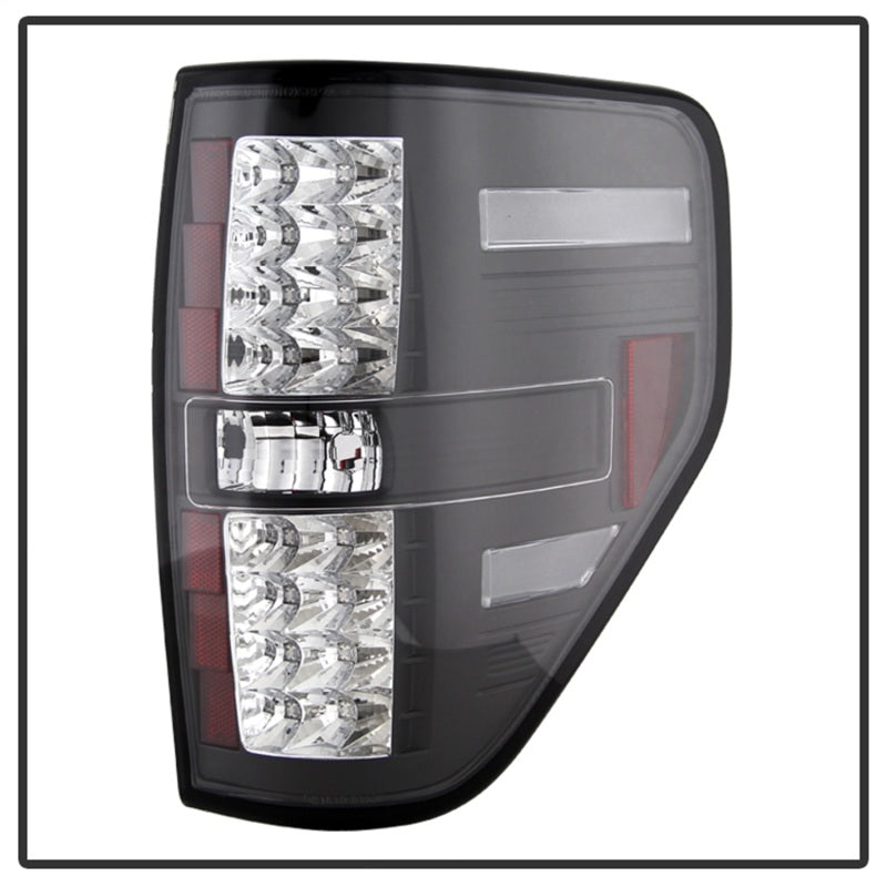 Spyder Ford F150 09-14 LED Tail Lights Black ALT-YD-FF15009-LED-BK Tail Lights SPYDER