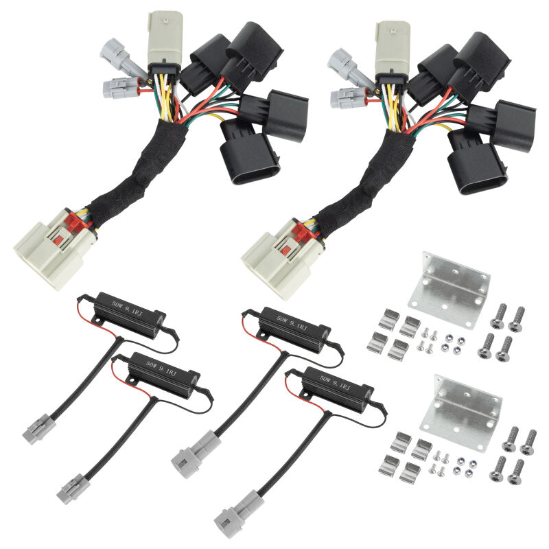 Oracle Lighting 17-22 Ford F-250/350 (Black Series) Flush Mount LED Tail Lights Tail Lights ORACLE Lighting