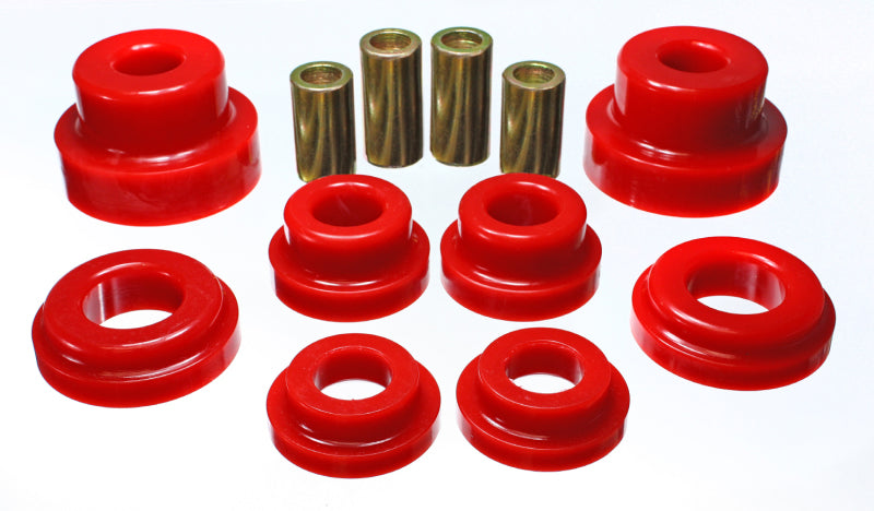 Energy Suspension 10 Chevy Camaro Red Rear Sub-Frame Mount Replacement Bushing Set Bushing Kits Energy Suspension