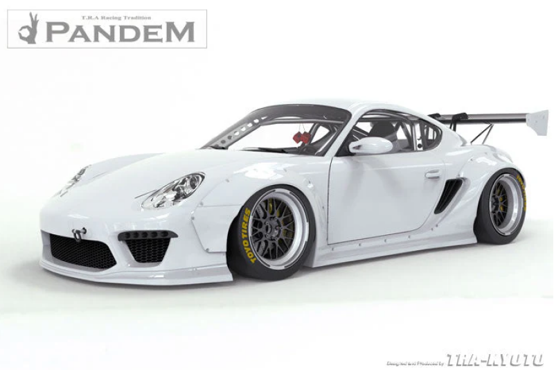 GReddy Pandem RB 09-12 Porsche Cayman V2 Front Lip Spoiler (Special Order) Lips & Splitters GReddy
