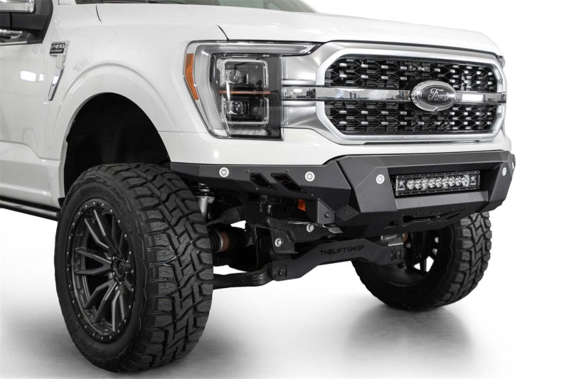 ADD 2021+ Ford F150 Black Label Front Bumper Bumpers - Steel Addictive Desert Designs