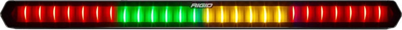 Rigid Industries 28in Chase Light Bar Universal - Rear Facing 27 Mode 5 Color LED Light Bar Tail Lights Rigid Industries