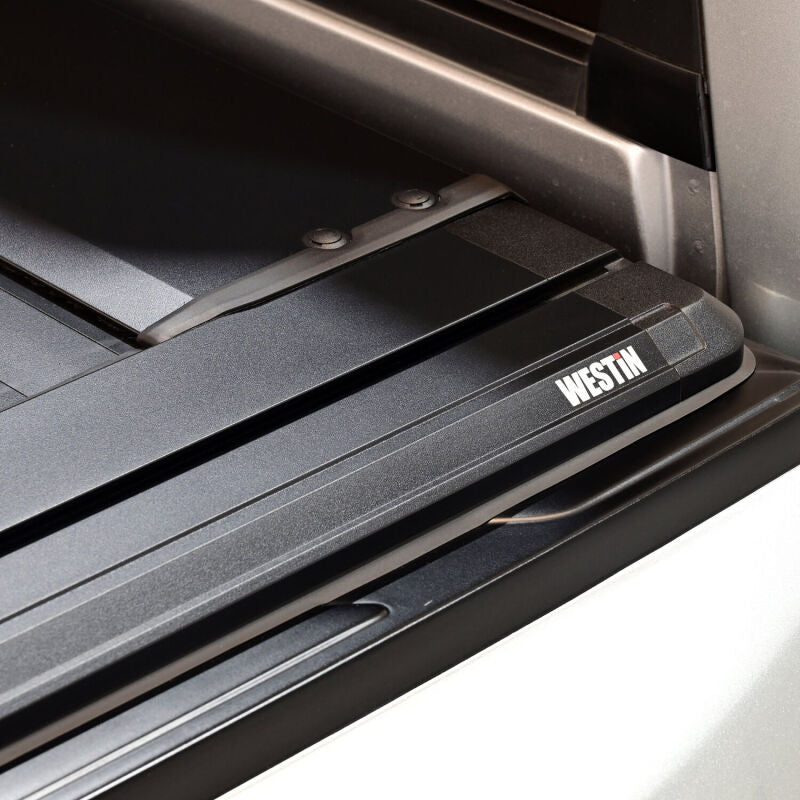 Westin 22-26 Toyota Tundra 5ft 5in. (66in.) Bed Electric Retractable Tonneau Cover - Black Tonneau Covers - Retractable Westin