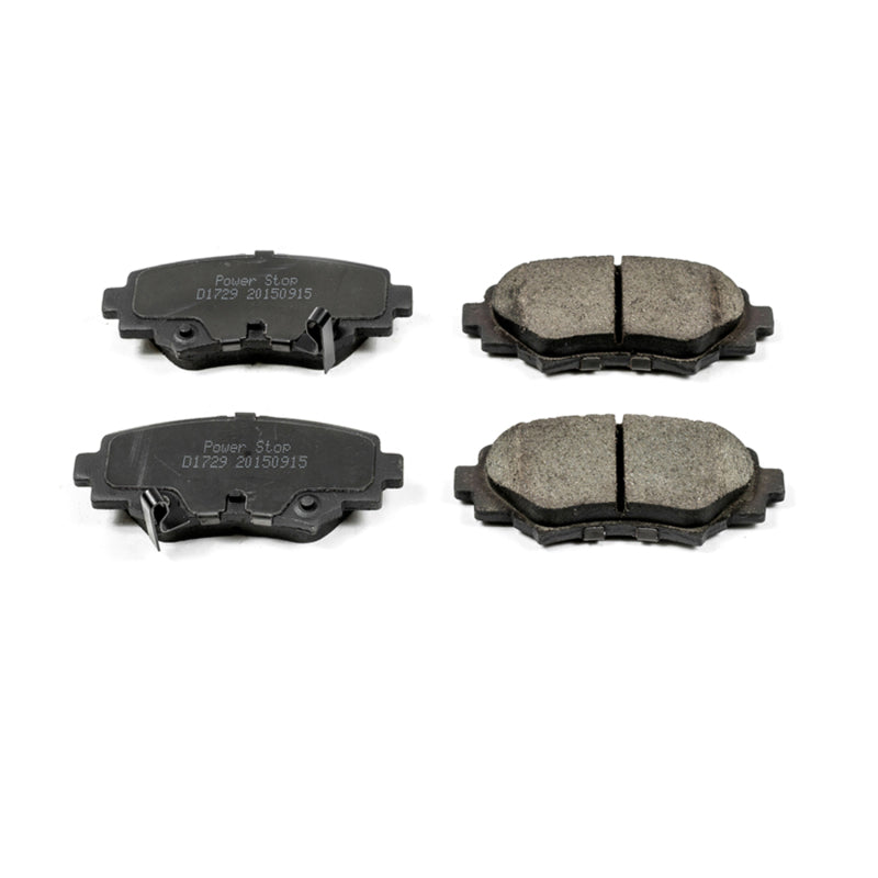 Power Stop 14-16 Mazda 3 Rear Z16 Evolution Ceramic Brake Pads Brake Pads - OE PowerStop