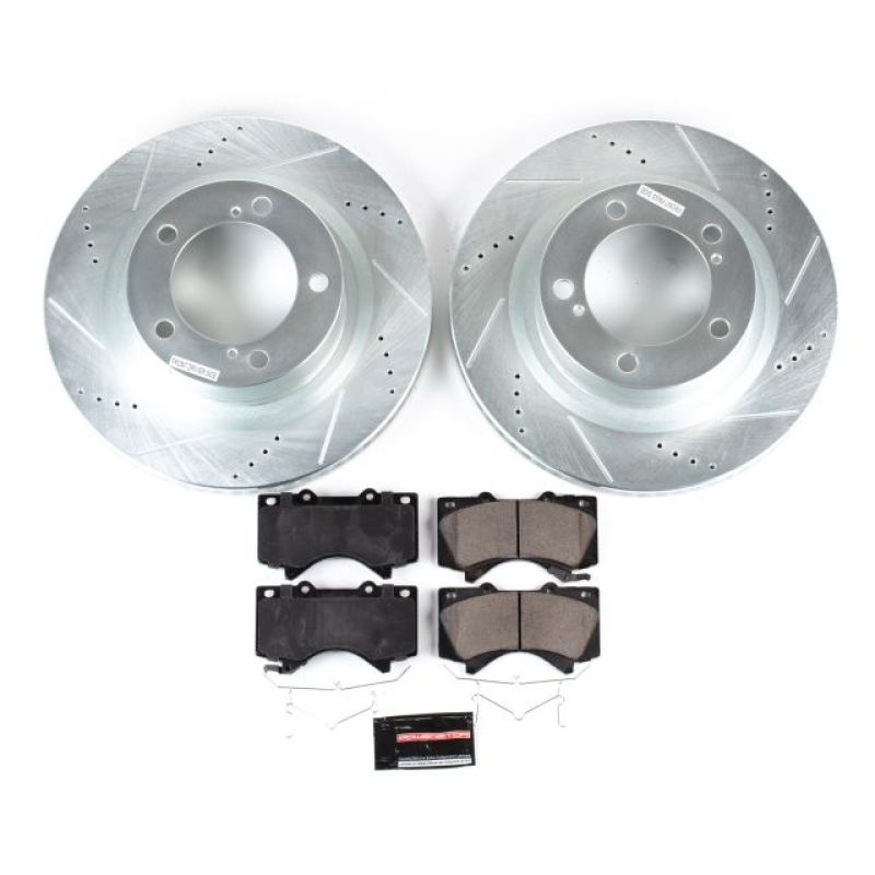 Power Stop 16-18 Lexus LX570 Front Z23 Evolution Sport Brake Kit Brake Kits - Performance D&S PowerStop