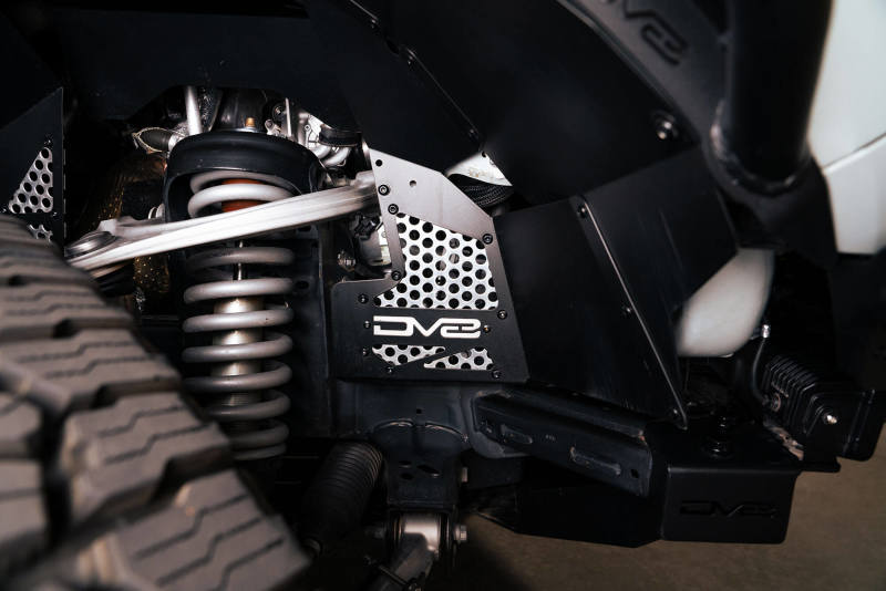 DV8 Offroad 21-22 Ford Bronco Front Inner Fender Liners Wheel Well Liners DV8 Offroad