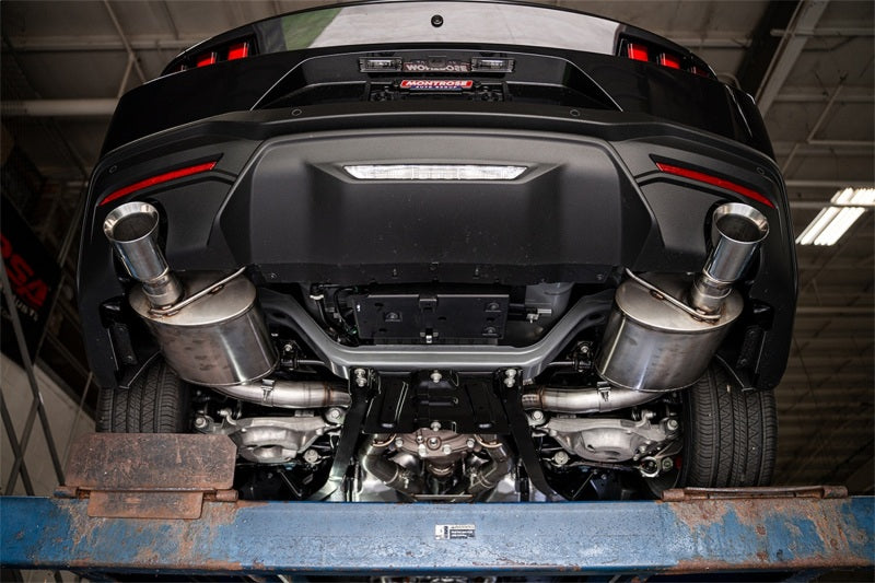 Corsa 24-25 Ford Mustang GT Xtreme 3in Cat-Back Dual Rear Exhaust w/4.5in Straight-Cut Polish Tips Catback CORSA Performance