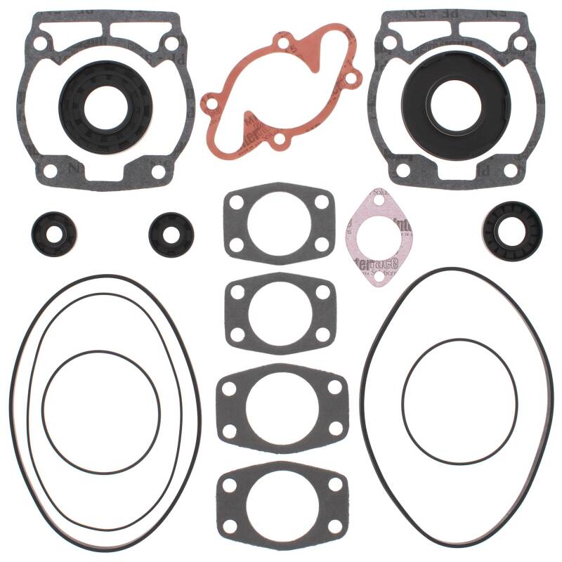 Vertex Gaskets 1985 Ski-Doo Formula MX Complete Gasket Kit w/ Oil Seals Engine Hardware Vertex Pistons