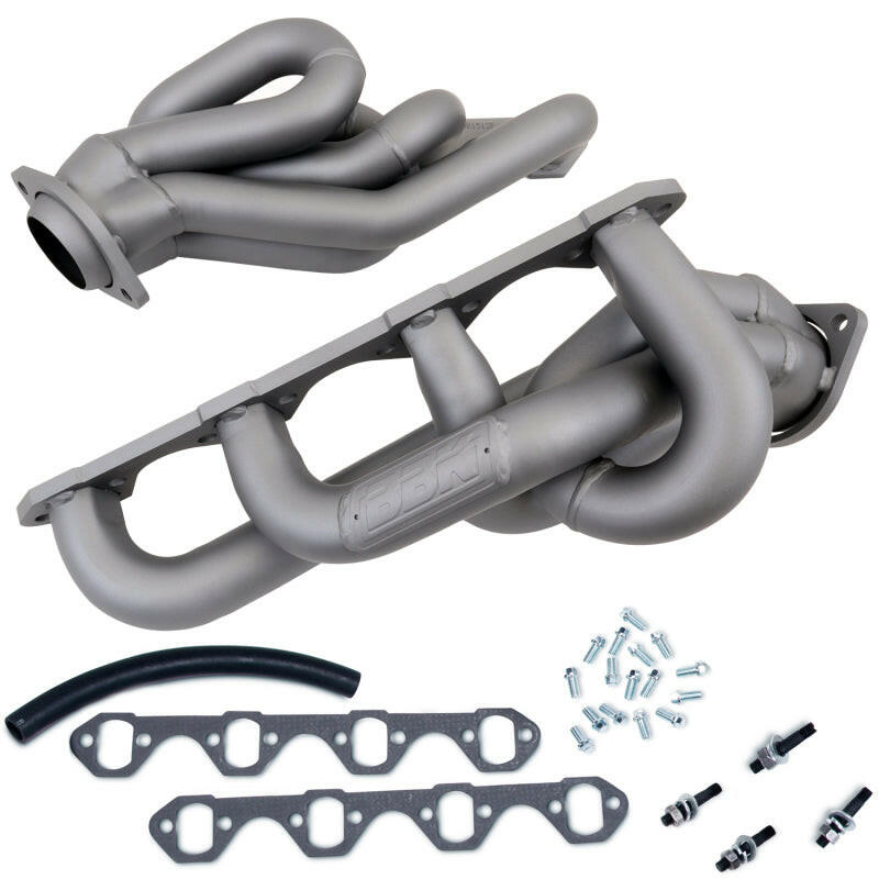 BBK 86-93 Mustang 5.0 Shorty Tuned Length Exhaust Headers - 1-5/8 Titanium Ceramic Headers & Manifolds BBK