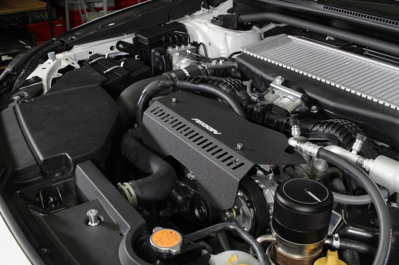 PERRIN 22-25 Subaru WRX Pulley Cover - Black (TALL - For Use w/o PERRIN AOS) Engine Covers Perrin Performance