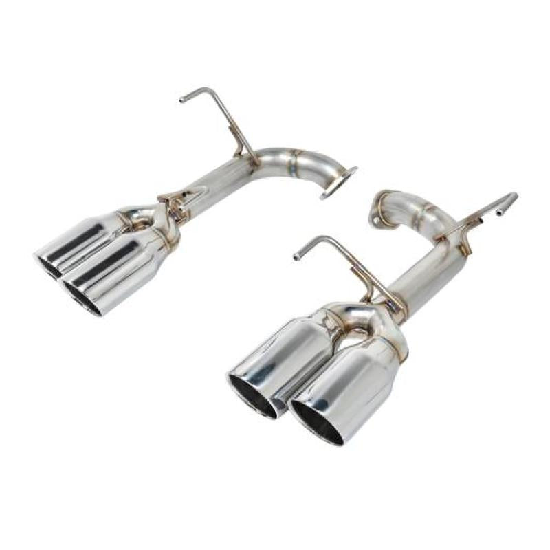 Remark 2015+ Subaru WRX STi VA Axle Back Exhaust w/Stainless Steel Double Wall Tip 4in Axle Back Remark